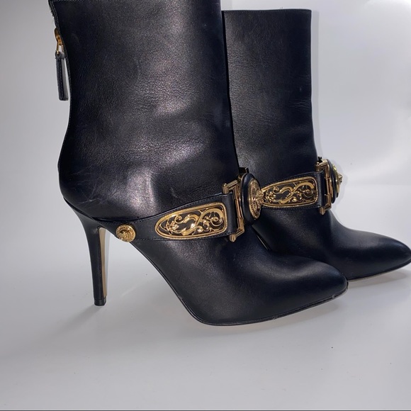 Versace Black Ankle boots Size 36 - Picture 4 of 4